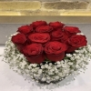 Kutuda Çiçek Kırmızı Güller